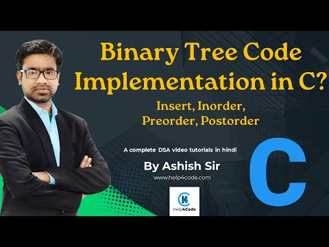 29 Binary Tree implementation | doubly linkedlist using C | #inorder #binarytree #preorder