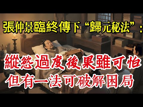 張仲景臨終傳下“歸元秘法”：縱慾過度後果雖可怕，但有一法可破解困局|養生|打坐冥想|道家|佛教 |佛學知識|修心修行|禪悟人生 |南無阿彌陀佛|談佛道安