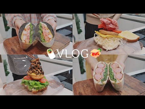 ENG) 10 Delicious Big Sandwich Recipe Collection 🥪 DYEONG VLOGㅣsandwiches recipe