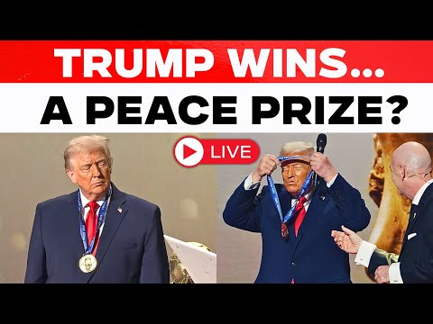 Trump LIVE | US President Donald Trump Awarded New FIFA Peace Prize | US News | Trump News LIVE