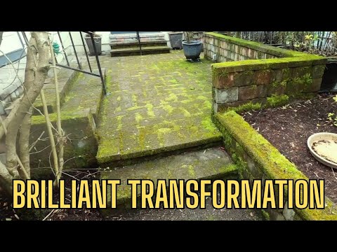 Worst Patio Ever! Extreme ASMR Pressure Washing, #satisfying, #asmr, #pressurewashing, #viral,