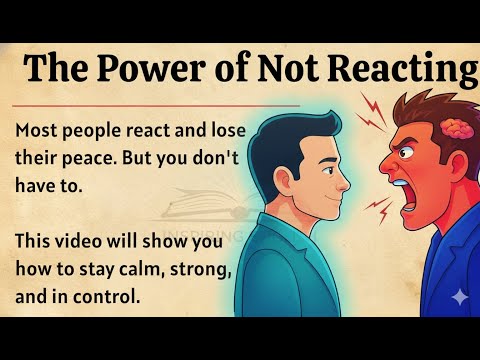 The Power of Not Reacting || Graded Reader || Improve Your English Fluency ✅️