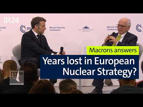Questions to Emmanuel Macron about European Security | MSC 2026 | BR24
