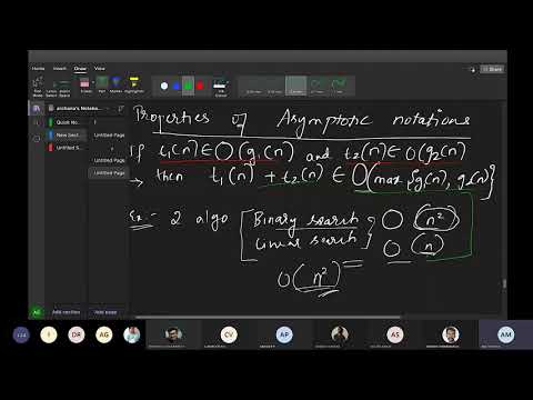 Properties of Asymptotic Notations