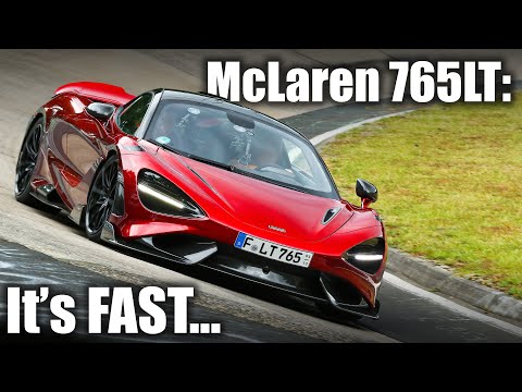 McLaren 765LT: INSANE & EFFORTLESS on the Nürburgring