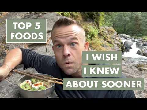 Top 5 foods I wish I knew about sooner | hiking camping backpacking meals recipes