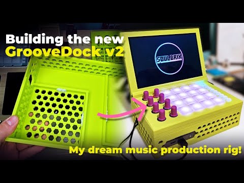 Building the New GrooveDock – My DIY Music Production Device! 