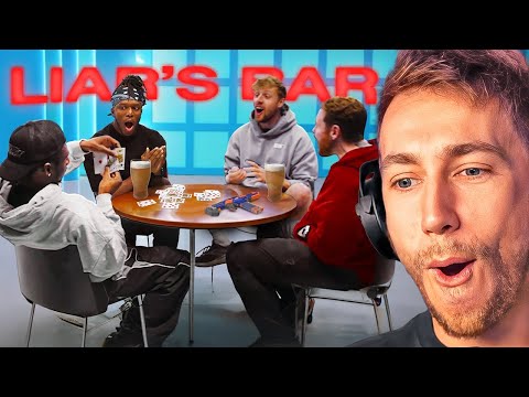 MINIMINTER REACTS TO SIDEMEN LIARS BAR IN REAL LIFE