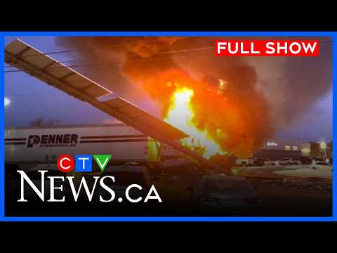 Fiery semi crash locks up Circle Drive | CTV News Saskatoon at Six for Mar. 4, 2026