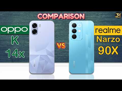 OPPO K14x vs realme NARZO 90x : OPPO or realme❓🤨