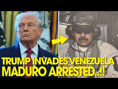 🚨 Trump INVADES Venezuela — Maduro & His WIFE ARRESTED