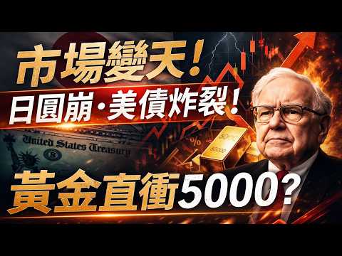 華倫·巴菲特示警：日圓失守，美債利息爆衝！黃金5000在即——市場正在改寫規則？