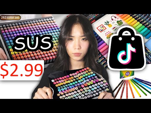ROASTING TIKTOK SHOP'S SUS ART SUPPLIES