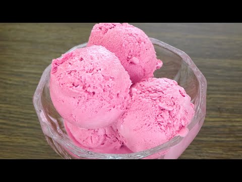Easy Strawberry Ice-Cream Recipe at Home