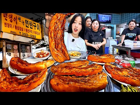 역대급 스테이크 삼겹살에 레전드 비빔국수😱 정신놓고 먹었습니다.. 화성 밴댕이 연탄구이 먹방