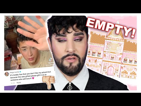 The Beauty Advent Calendar Causing Drama | Empty packages and bad reviews!