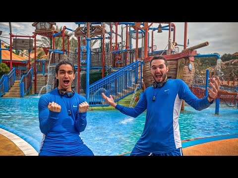 خطرناک ترین سرسره های پارک آبی روباز رو تست کردیم 😝