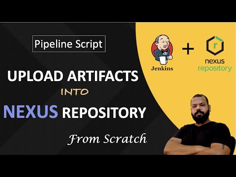 UPLOAD ARTIFACTS INTO NEXUS REPOSITORY | Jenkins Nexus Integration | PipeLine Script