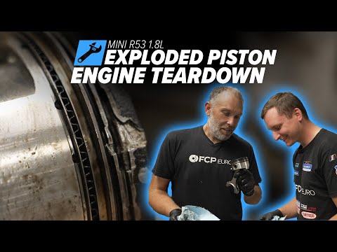 Built R53 MINI W11 Engine Teardown - What Happens If A Fuel Injector Fails