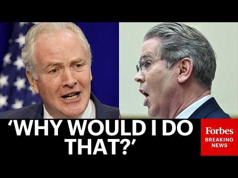 Chris Van Hollen And Scott Bessent Have Heated Clash Over Americans Paying Taxes