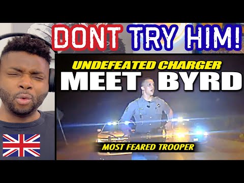 Trooper Byrd’s WILDEST PIT Maneuvers Ever! - British Guy Reacts