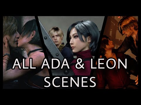 All Ada & Leon Scenes, Dialogues and References - Resident Evil