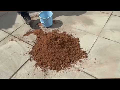 How to STOP Weeds Growing in Gaps EASY Dry Mix Method
