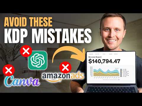 Top 10 Amazon KDP Beginner Mistakes To AVOID