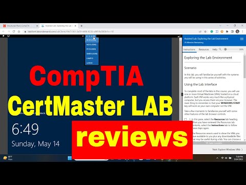 CompTIA CertMaster LAB review