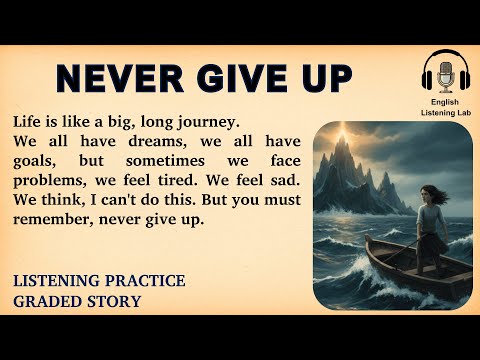 Learn English through Story β
οΈ βοΈ - The Old Map's Secret: Never Give Up! | Graded Reader