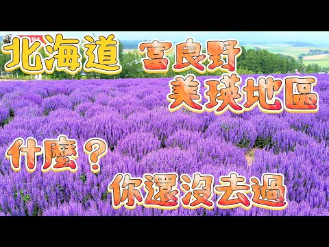 北海道不自駕也超方便！初夏富良野・美瑛薰衣草＆男子單車之旅｜夢幻甜點店、四季彩之丘、富田農場、哈密瓜冰淇淋、森林精靈露台｜ 鹿境賴虎LujimLife