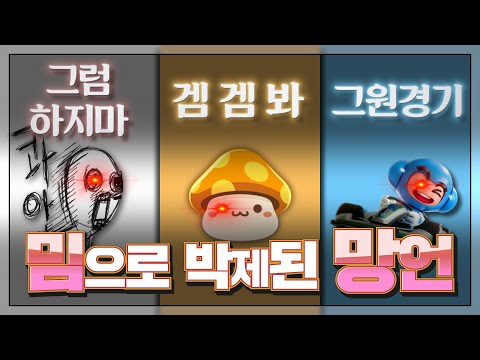 밈이 된 망언 -게임 편- : 그냥 입만 열면 숨쉬듯 망언이 튀어나와