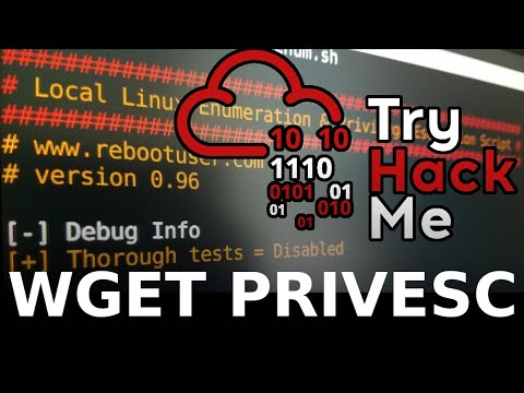 TryHackMe! Wget for Privilege Escalation