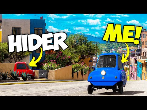 Hide & Seek With the Smallest Cars! - Forza Horizon 5