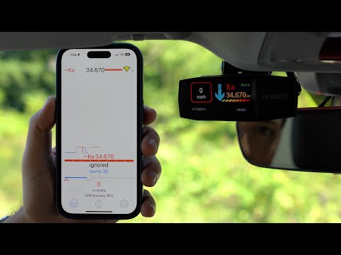 V1Driver: iOS App for Uniden R8, R4, & Radenso DS1