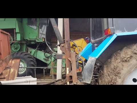 Кран до МТЗ. Для погрузки бігбегів