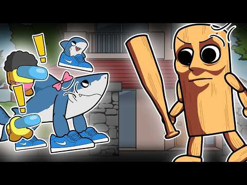 Tralalero Tralala vs Tung Tung Tung Sahur ep.1 | among us animation