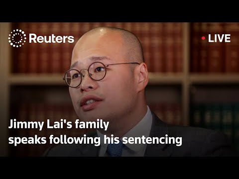 LIVE: Jimmy Lai's family speaks after his 20-year prison sentence