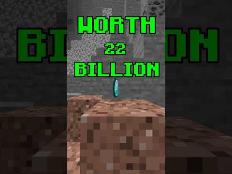 Minecraft Diamonds are Worth BILLIONS