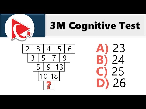 How to Pass 3M Cognitive Assessment Test