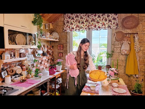 The Art of Simple Living: Cozy Spring Days in the Countryside | Cooking & Sewing