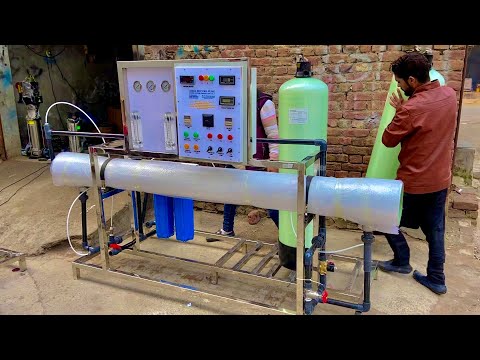 Manufacturing Process of Industrial Water Treatment Plant