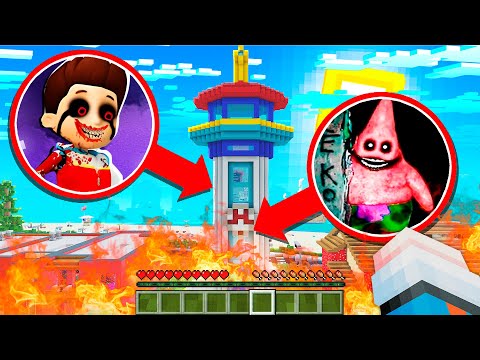 ЧОМУ ПАТРИК.ЕХЕ ЗНИЩИВ БАЗУ ЩЕНЯЧОГО ПАТРУЛЯ В МАЙНКРАФТ УКРАЇНСЬКОЮ