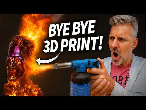 Electroplating 3D Prints ... and burning them off! - FULL TUTORIAL