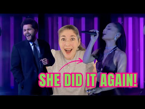 Vocal Coach Reacts to The Weeknd & Ariana Grande - Save Your Tears (iHeart Radio Music Awards Live)