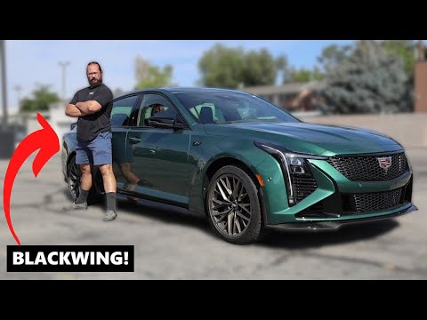 The Blackwing Is BONKERS! //2026 Cadillac CT5-V Blackwing//
