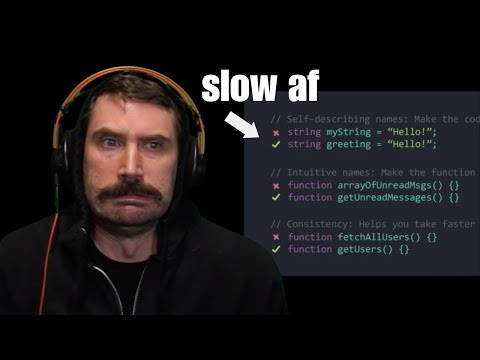 Clean Code is SLOW But REQUIRED? | Prime Reacts