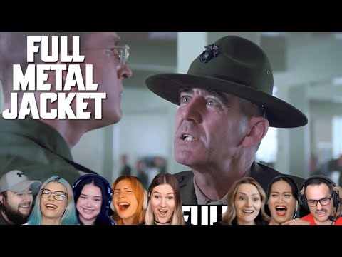 Best Reactions to "Drill Sergeant Monologue" | Full Metal Jacket (1987)