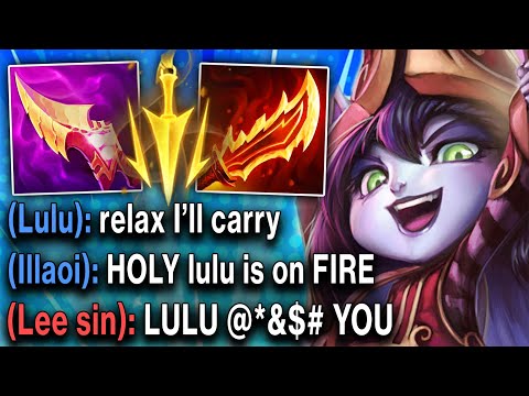 My team thought I was trolling with Machine Gun Lulu Jungle... I proved them all wrong