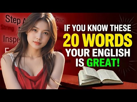 If You Know These 20 English Words, Your English Is GREAT✅Learn English Through Story✅Graded Reader